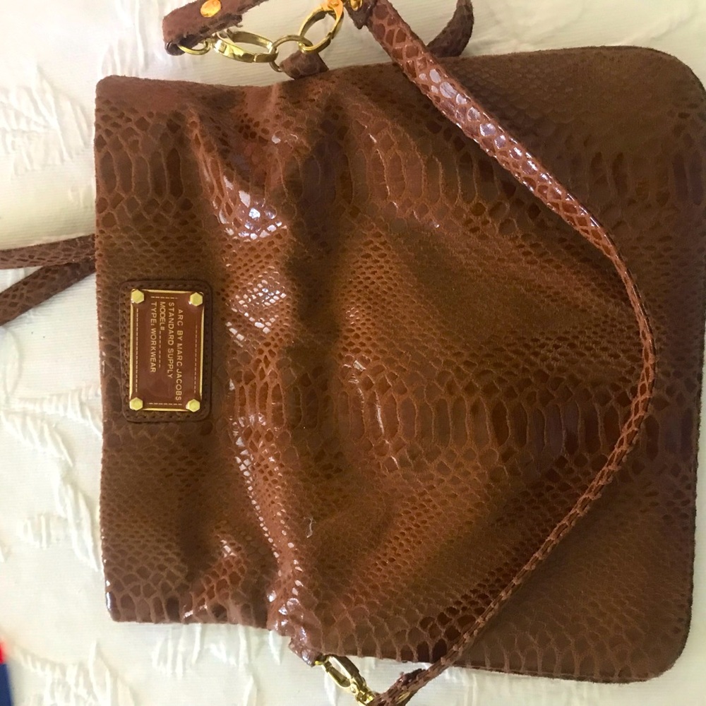 Marc by Marc Jacobs snake print crossbody EUC